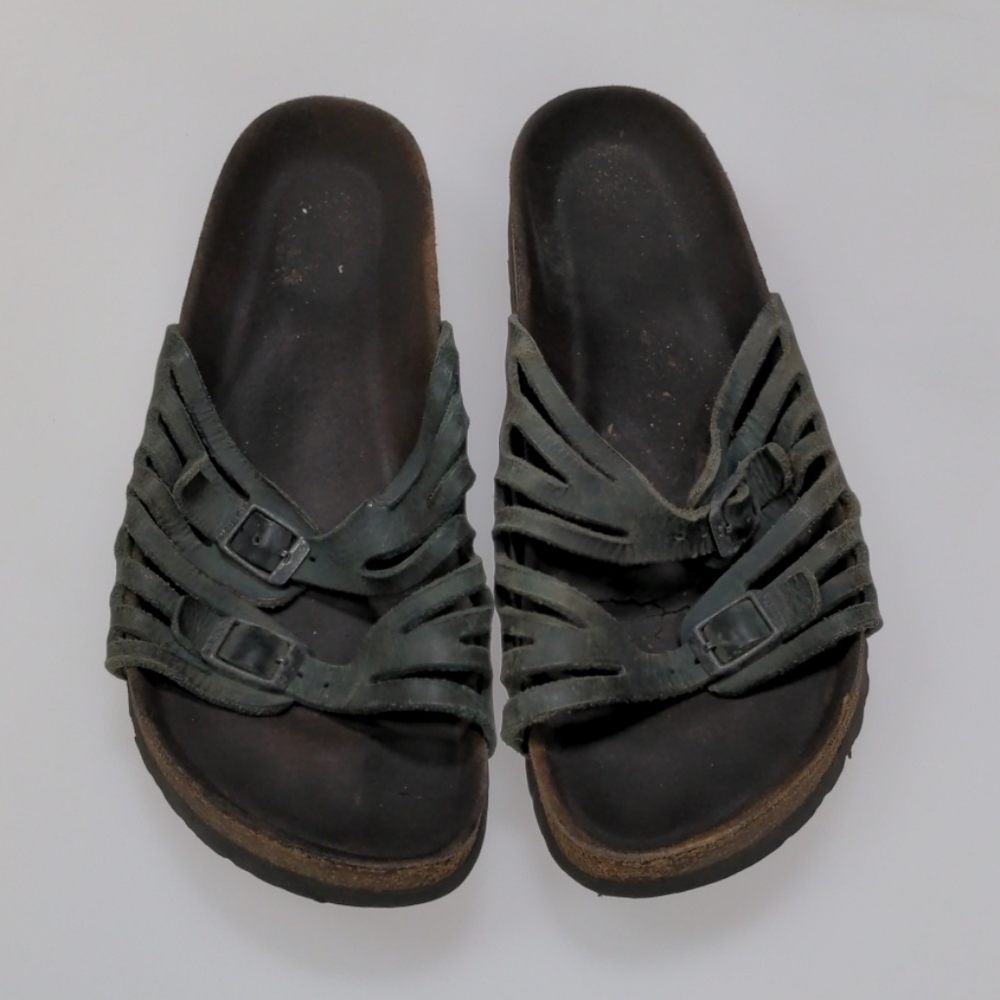 Birkenstock Green Sandals Size 40